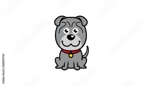 Pet  Dog  Liitle Dog Vector  