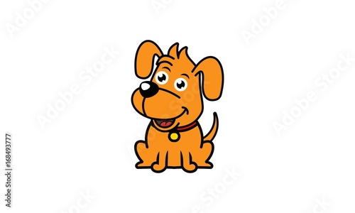 Pet  Dog  Liitle Dog Vector  