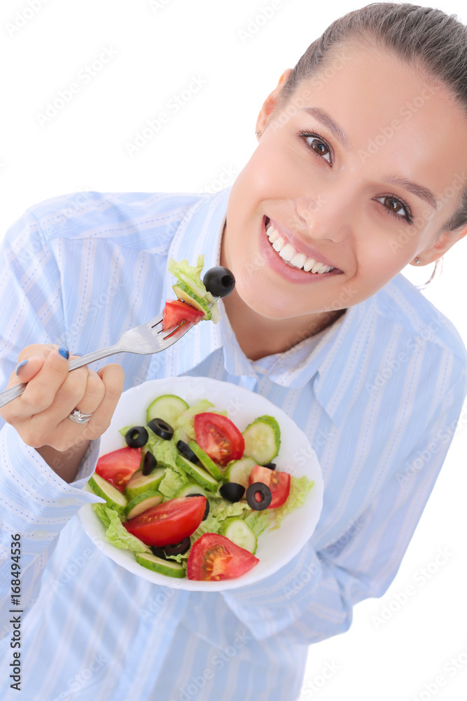 A beautiful girl eating healthy food. Beautiful girl A beautiful girl eating healthy food. Beautiful girl