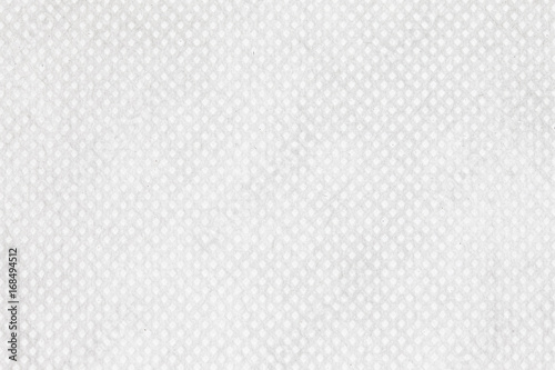 White closeup macro fabric pattern background.