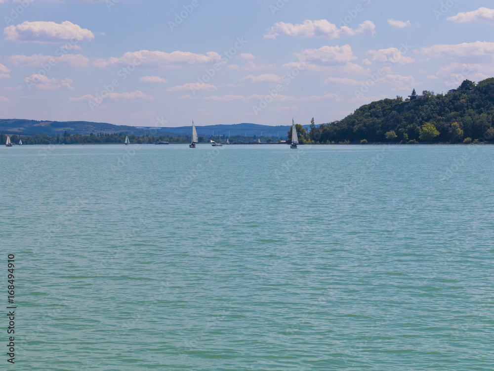 Landscape with Abbey of Tihany