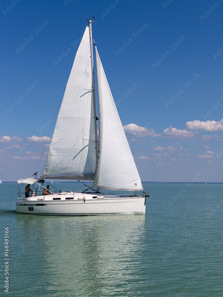 Sailing on Balaton