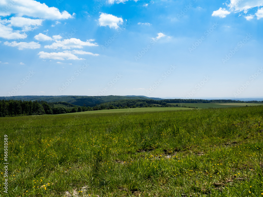 Fototapeta premium Landscape in Czech republic, Moravia