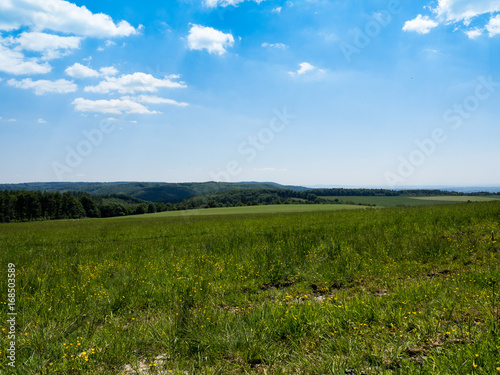 Tableau sur toile Landscape in Czech republic, Moravia
