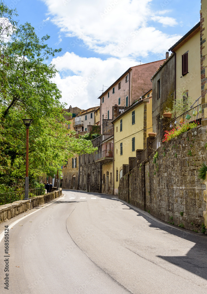 village of Scansano, Grosseto province, tuscany, italy
