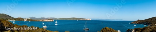 Landscape of coast of Sardinia