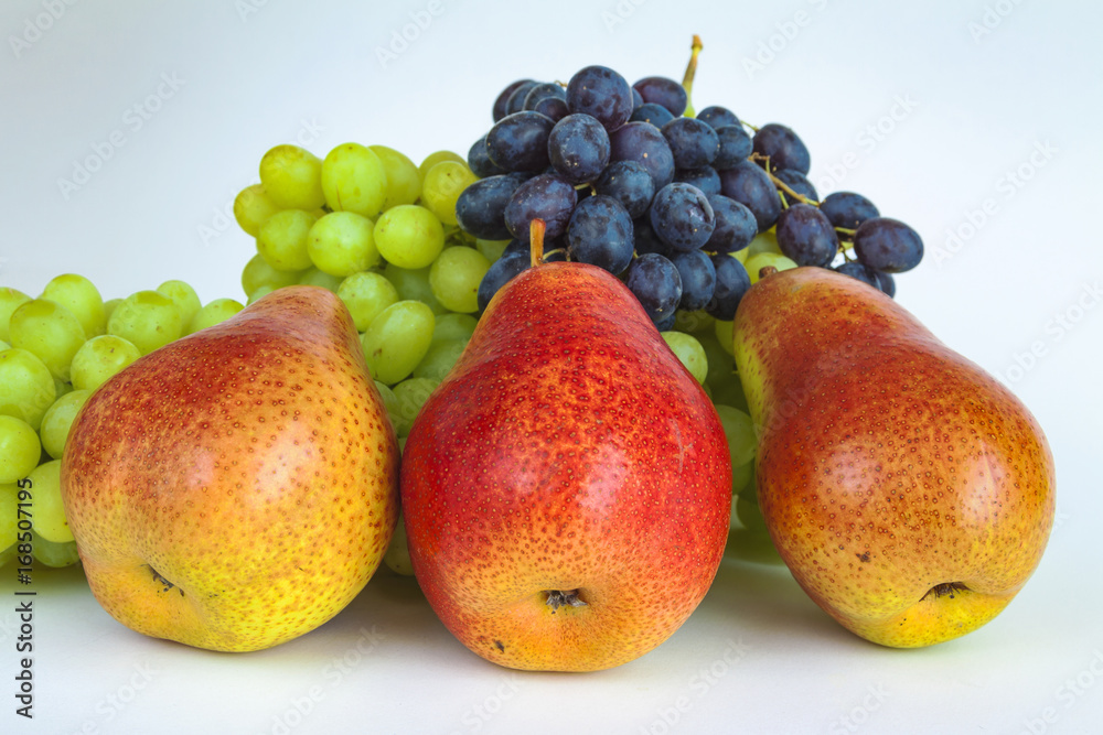 Still life with pears grapes Still life with pears grapes