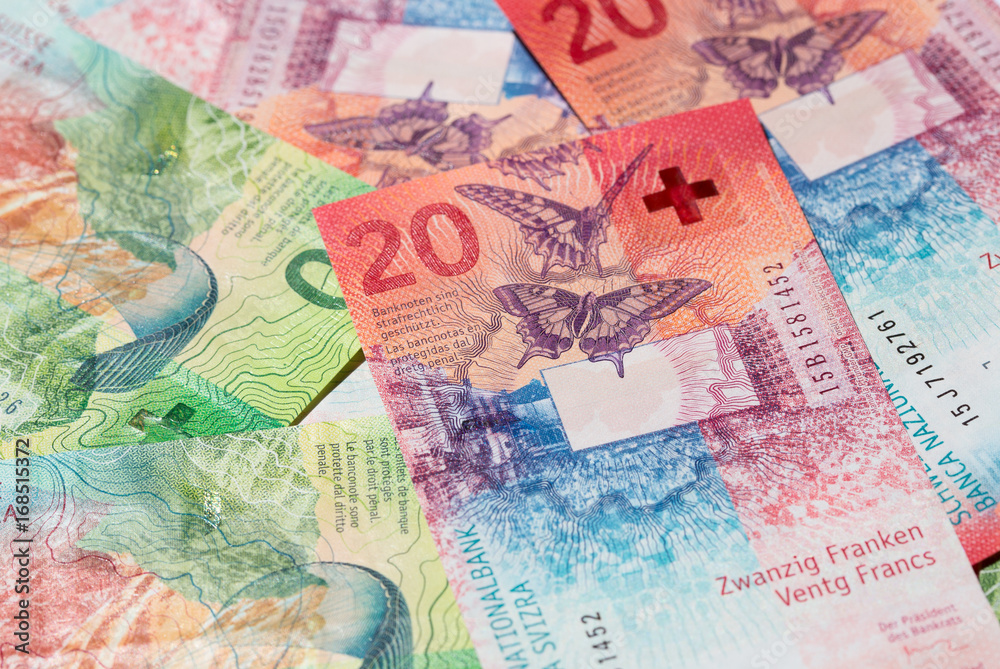 Swiss francs Swiss francs