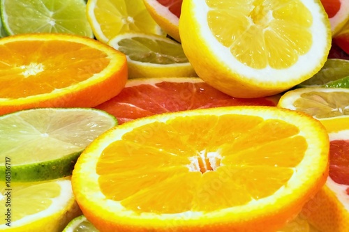 Citrus fruits is the source of vitamins for our health.