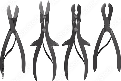 Bone cutter set