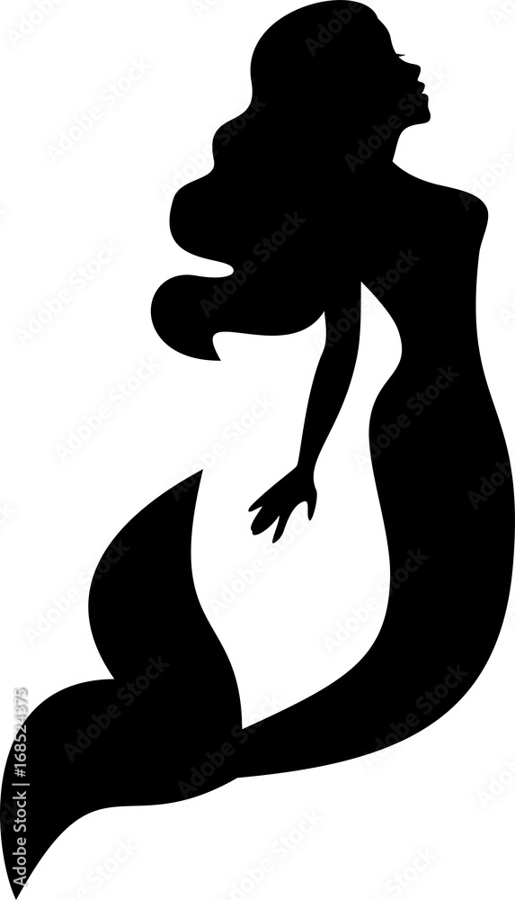 Mermaid Silhouette Mermaid Silhouette