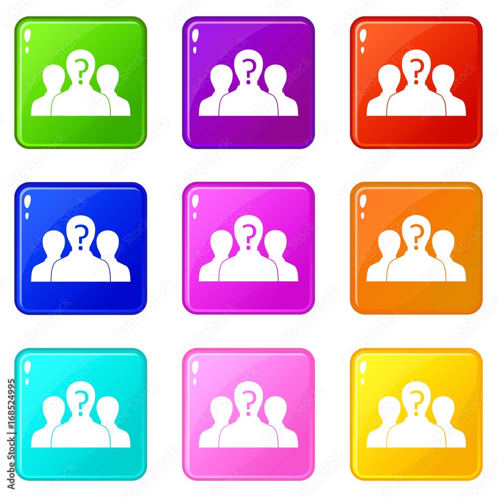 Group of people with unknown personality set 9 Group of people with unknown personality set 9