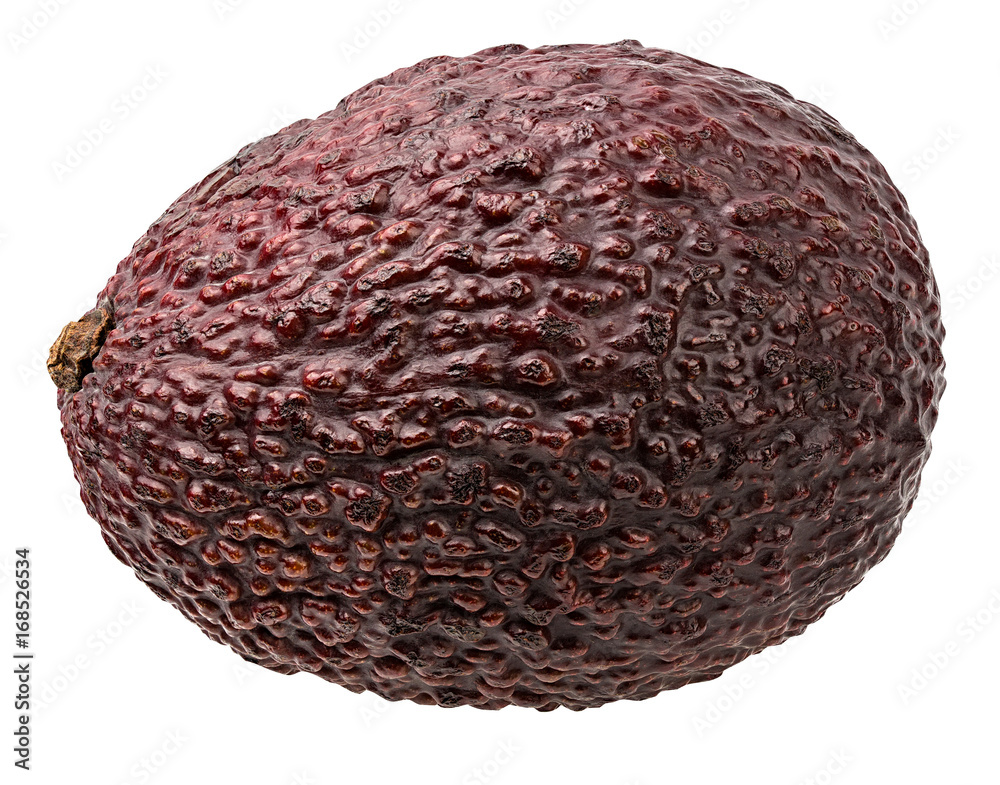 Obraz premium Fresh avocado isolated on white background