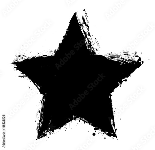 Old Grunge Star Banner