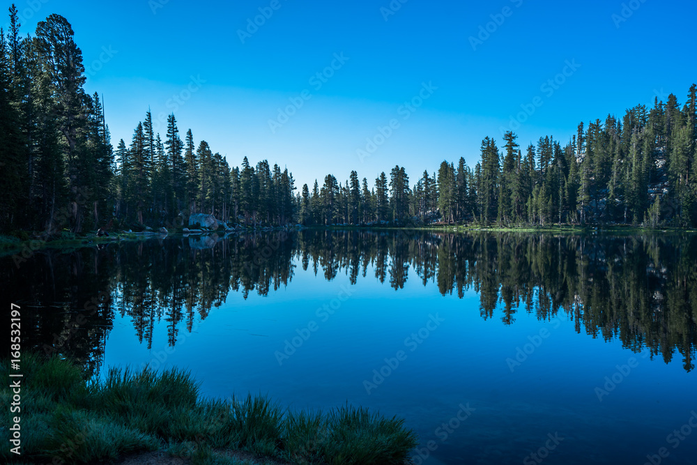 Mirror Lake in the Sierras