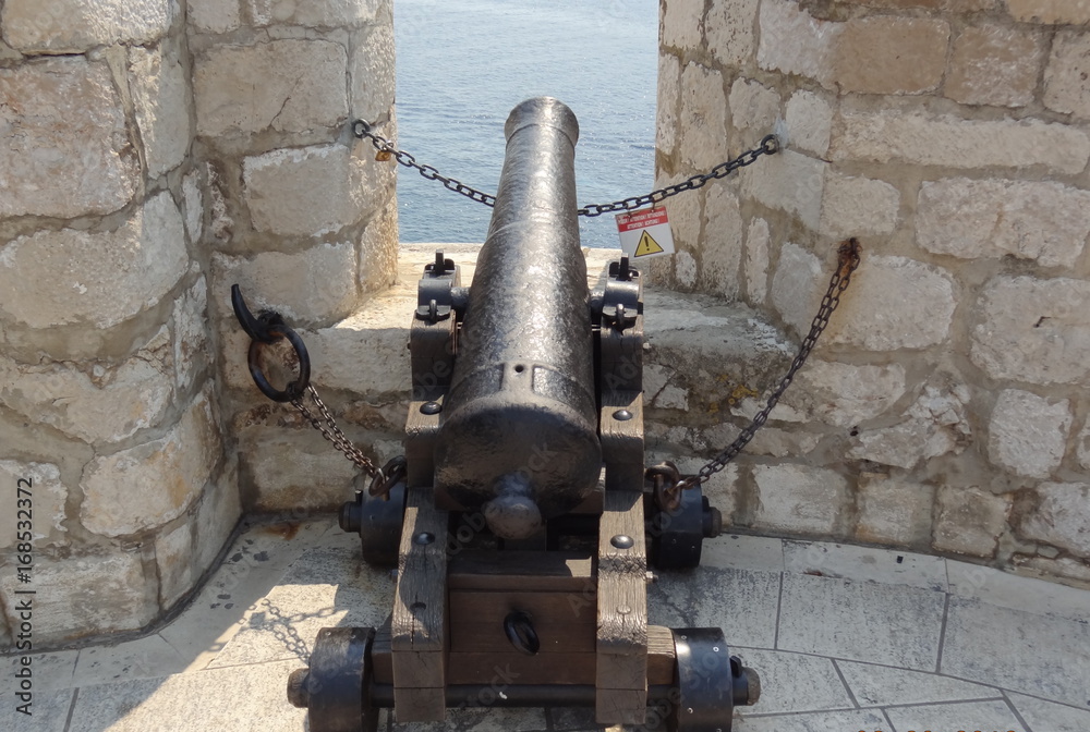 Cannon in Lovrijenac fort