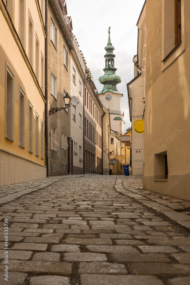 Fototapeta premium Bastova street in Bratislava
