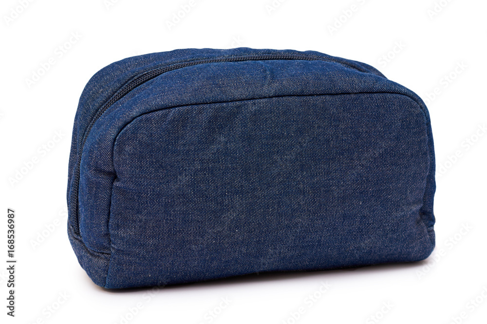 blue jeans bag isolated on white background blue jeans bag isolated on white background
