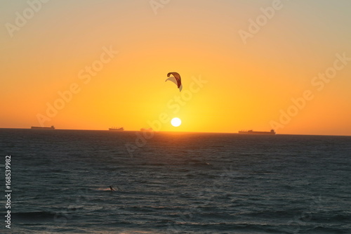 Sunset in Cottesloe Beach at Indian Ocean, Western Australia © ClaraNila