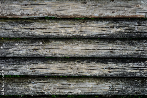 Fotografie Alter Holzboden Zaun Balken