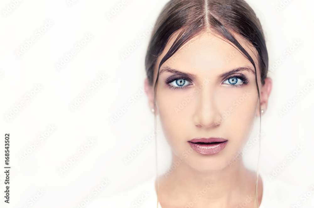 Fototapeta premium Beautiful woman face