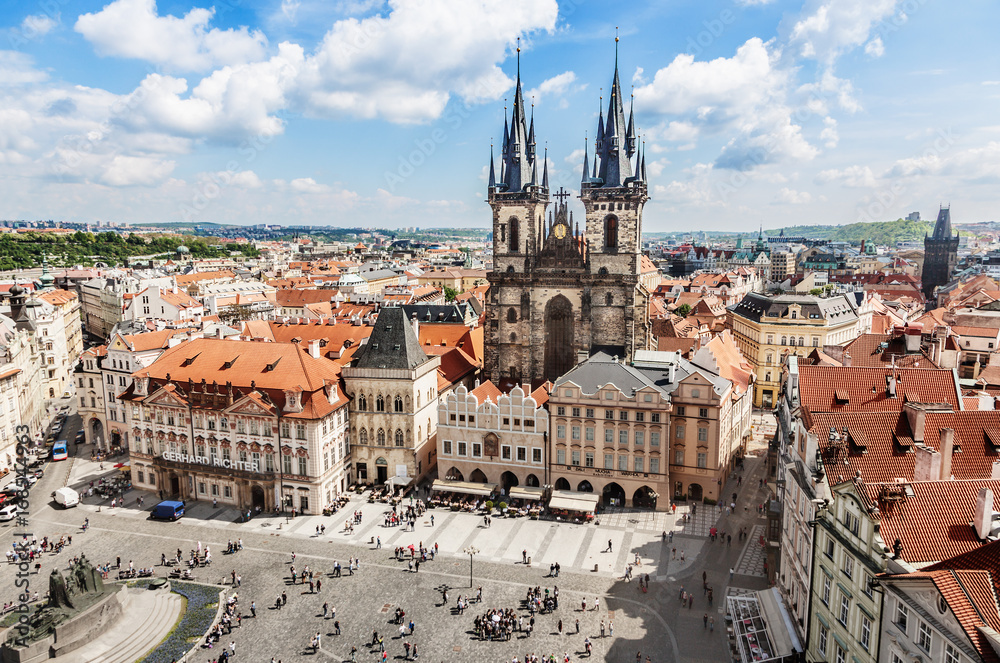 Naklejka premium Old Town Square in Prague