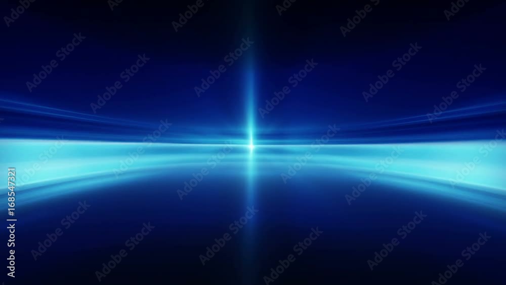 Blue blurred lines. Seamless loop abstract futuristic background 4k (4096x2304)
