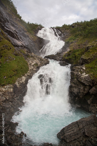 Kjosfossen waterfall Flamsbana