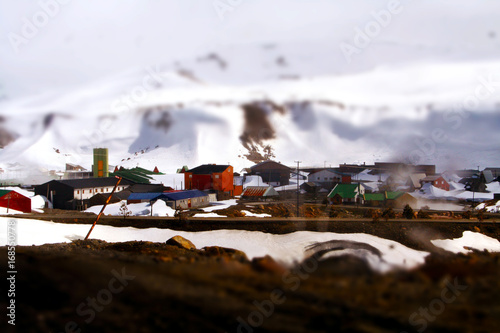 Copahue Tilt Shift photo