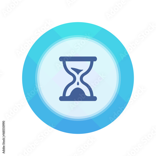 Paper Flat Cirlce Button