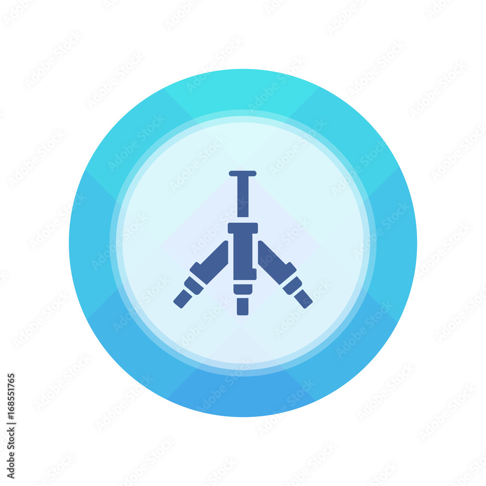 Paper Flat Cirlce Button Paper Flat Cirlce Button