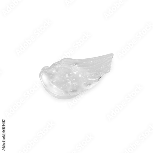 Transparent cosmetic cream isolated on white background with clipping path © Jenov Jenovallen