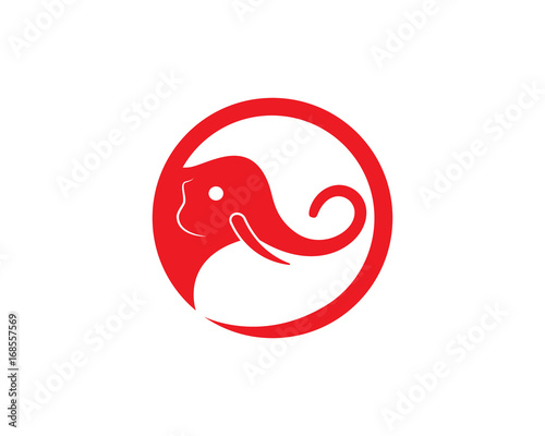 elephant logo vector
