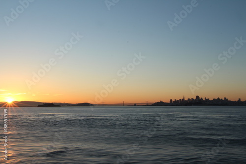 San Francisco Skyline View Sunrise © Eddie-Hernandez.com