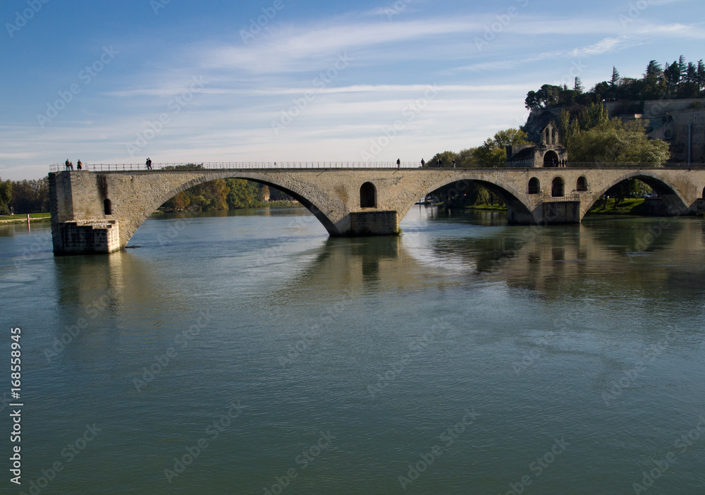 Ruined bridge, Avignon France