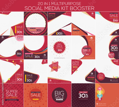 Multipurpose social media kit booster