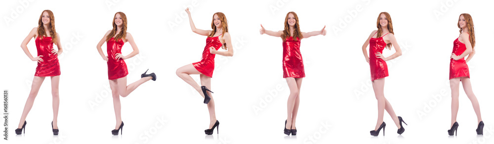 Woman in fashion clothing concept Woman in fashion clothing concept
