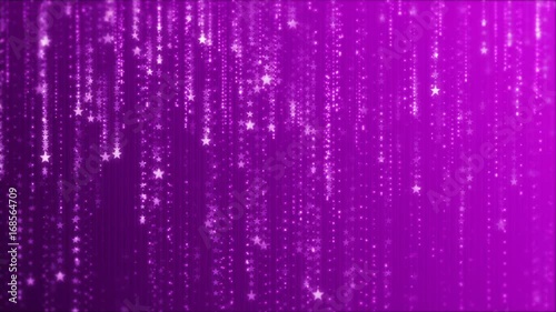 Wallpaper Mural Footage Falling stars on a purple background Torontodigital.ca