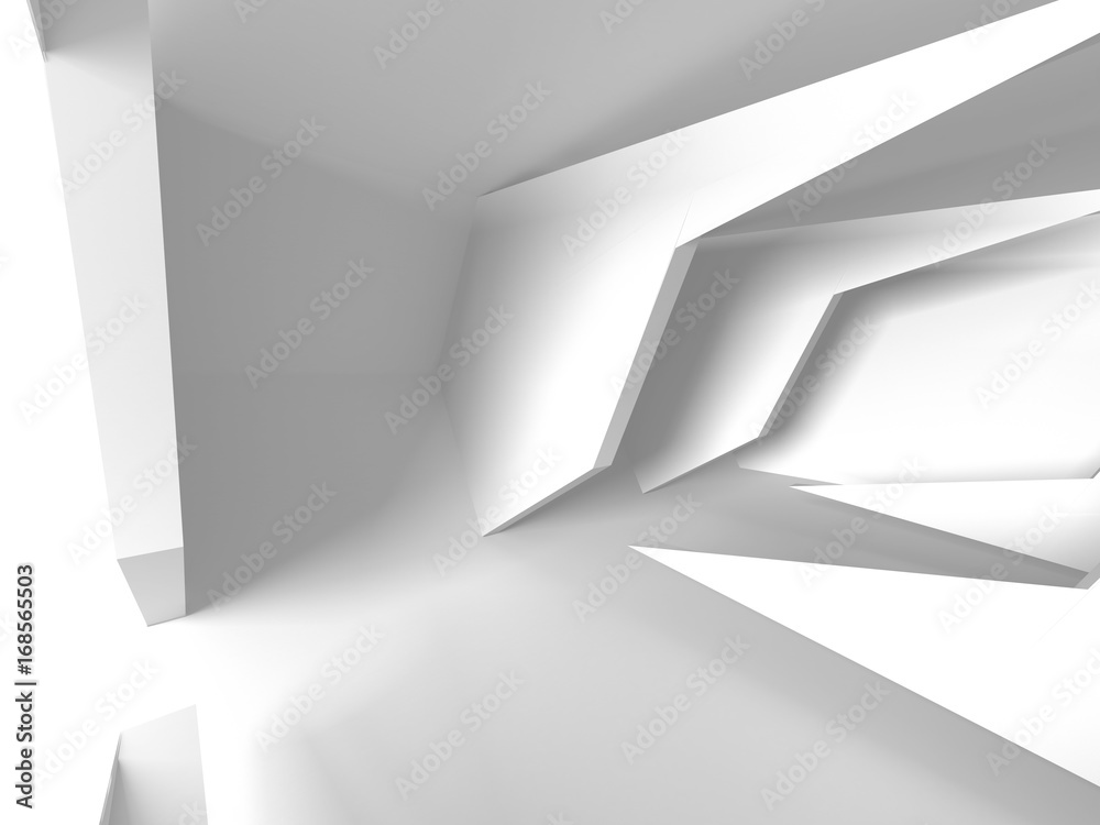 Abstract Modern White Architecture Background Abstract Modern White Architecture Background