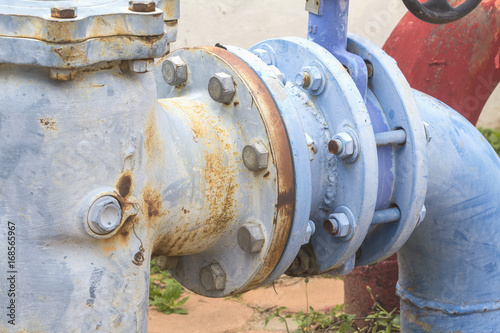 Water pipe fittings.