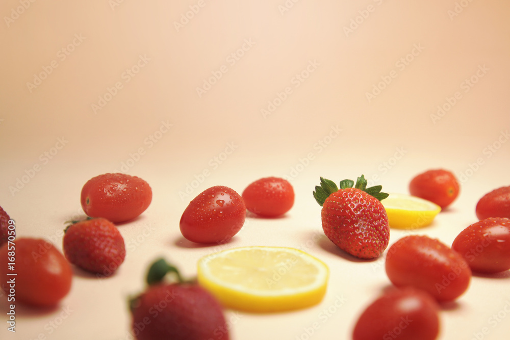 Colourful fruits