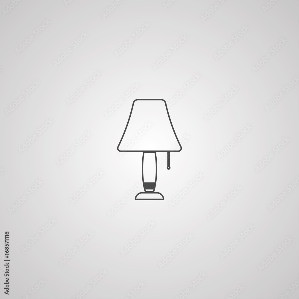 Night lamp icon Night lamp icon