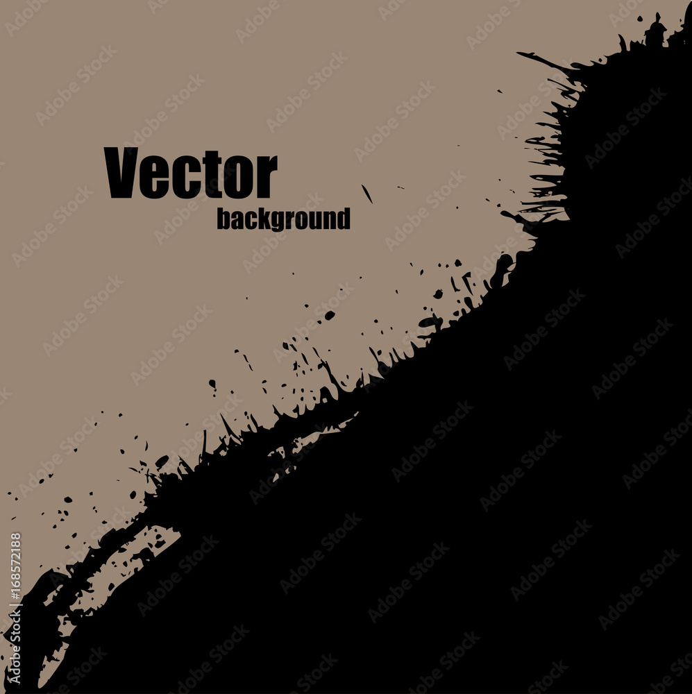 Fototapeta premium Grunge Splash Vector Background