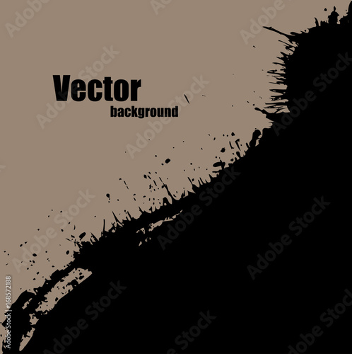 Grunge Splash Vector Background