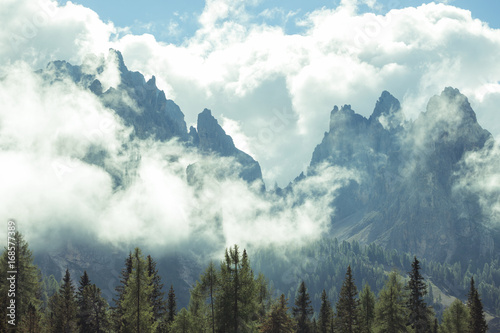 mountain landscape at the Dolomites © Sergii Mostovyi