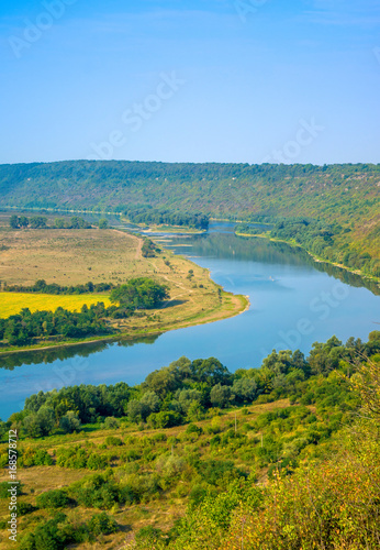 Photo of grand river canyon aerial view