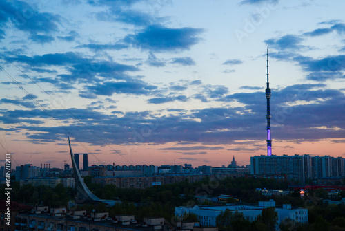 Moscow sunset