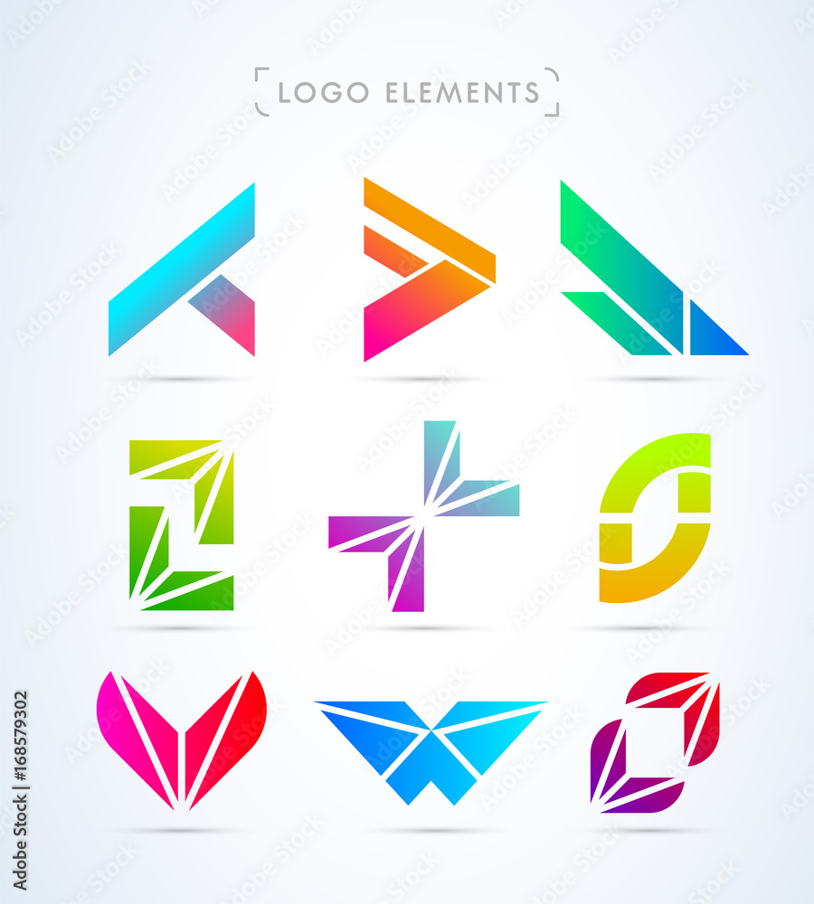 Logo elements collection Logo elements collection