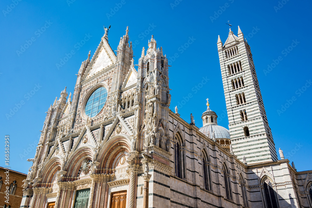 Siena cathedral (duomo) in Siena, Tuscany, Italy