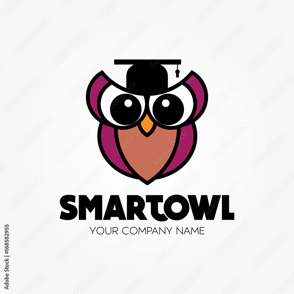 Fototapeta premium Owl Logo